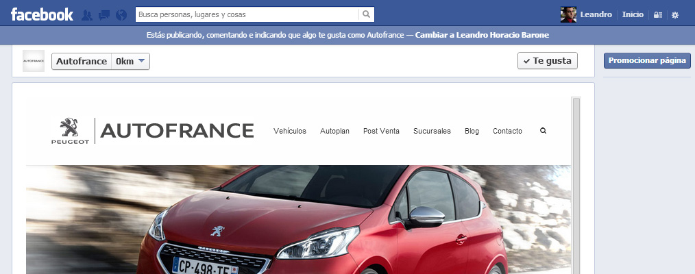 Peugeot Autofrance  - Fanpage