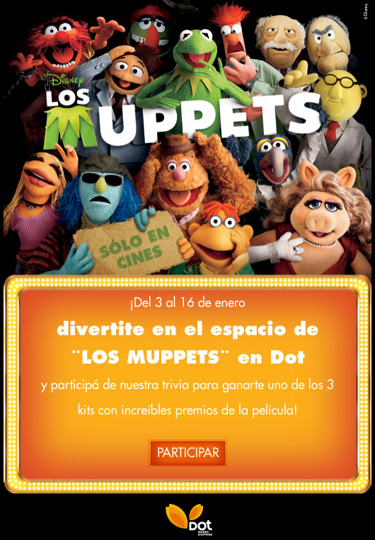 Disney & Dot Baires Shopping  - Los Muppets